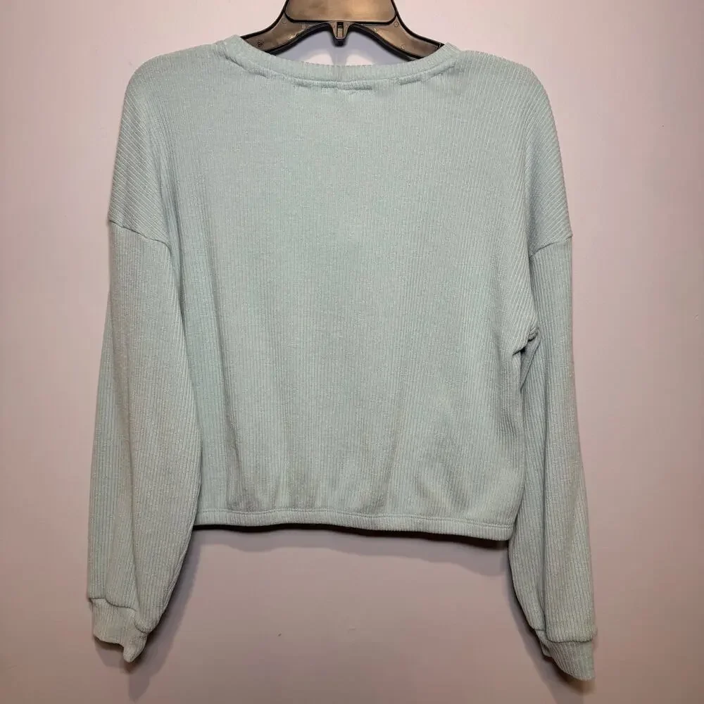 Old Navy girl’s cozy cinched-hem rib-knit top. Size XL‎ (14-16)